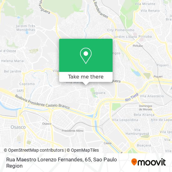 Mapa Rua Maestro Lorenzo Fernandes, 65