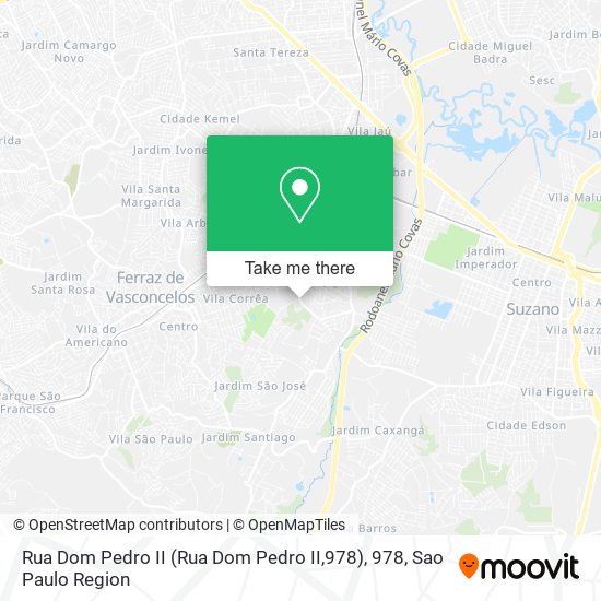 Mapa Rua Dom Pedro II (Rua Dom Pedro II,978), 978