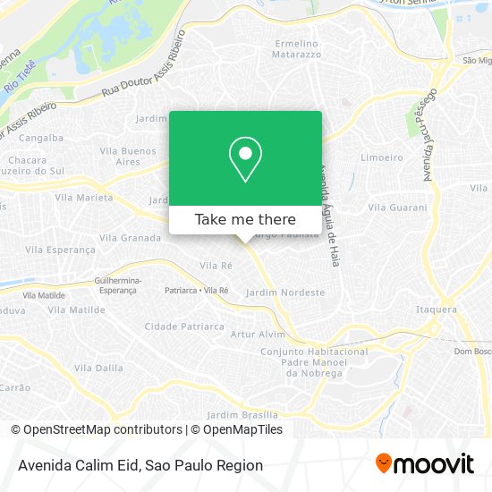 Avenida Calim Eid map