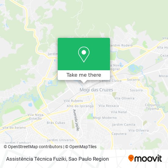 Assistência Técnica Fuziki map
