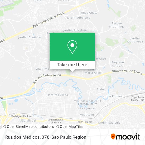 Rua dos Médicos, 378 map