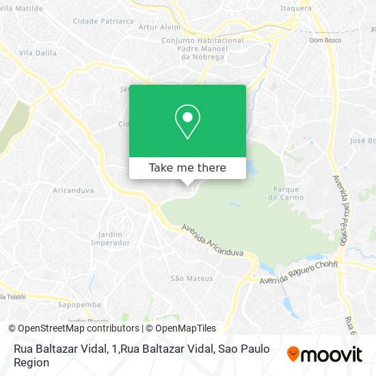 Rua Baltazar Vidal, 1,Rua Baltazar Vidal map