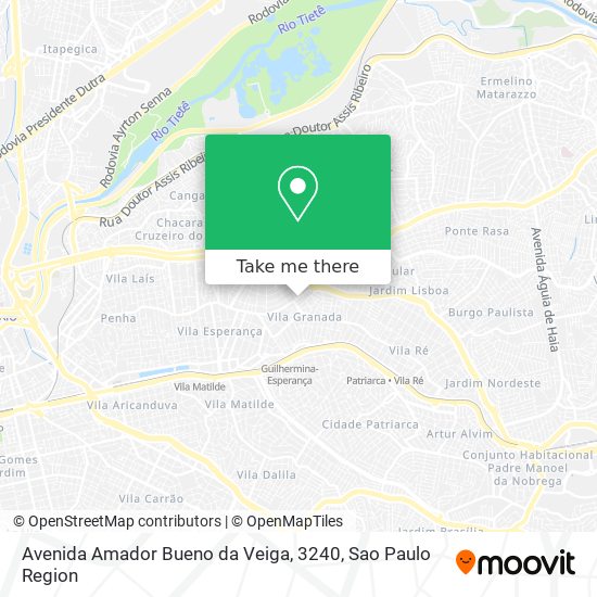 Avenida Amador Bueno da Veiga, 3240 map