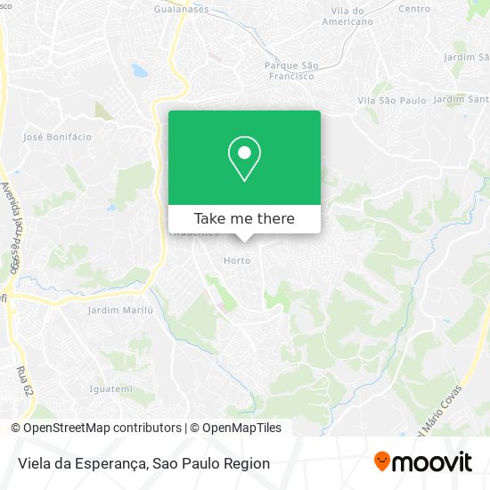 Viela da Esperança map