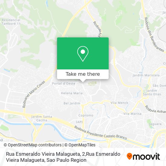Rua Esmeraldo Vieira Malagueta, 2,Rua Esmeraldo Vieira Malagueta map