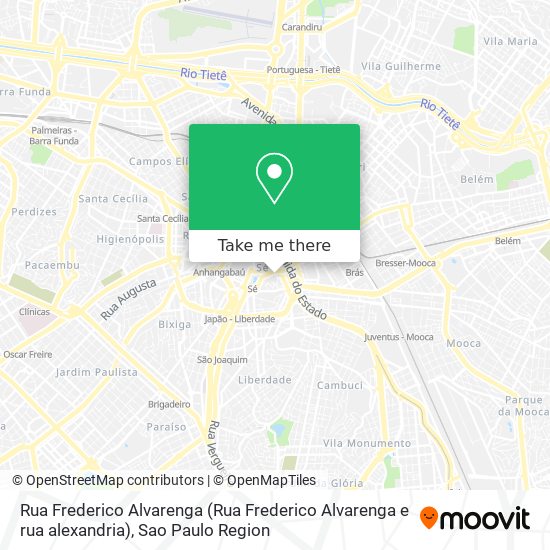 Rua Frederico Alvarenga (Rua Frederico Alvarenga e rua alexandria) map