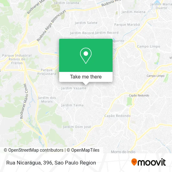 Rua Nicarágua, 396 map