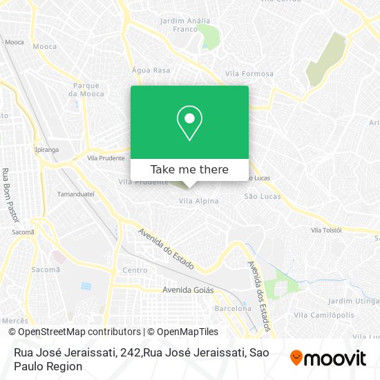 Mapa Rua José Jeraissati, 242,Rua José Jeraissati