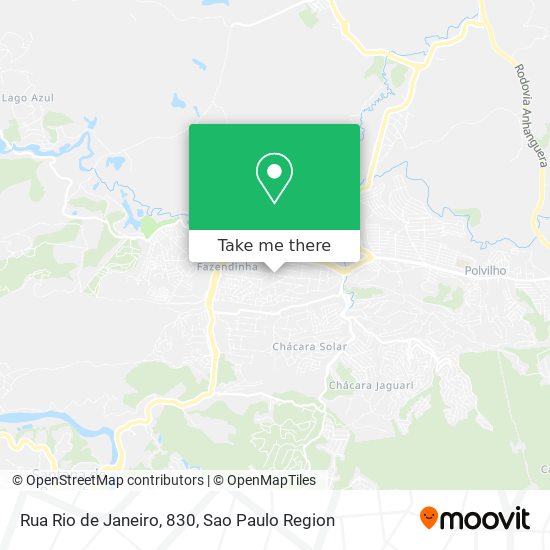 Rua Rio de Janeiro, 830 map