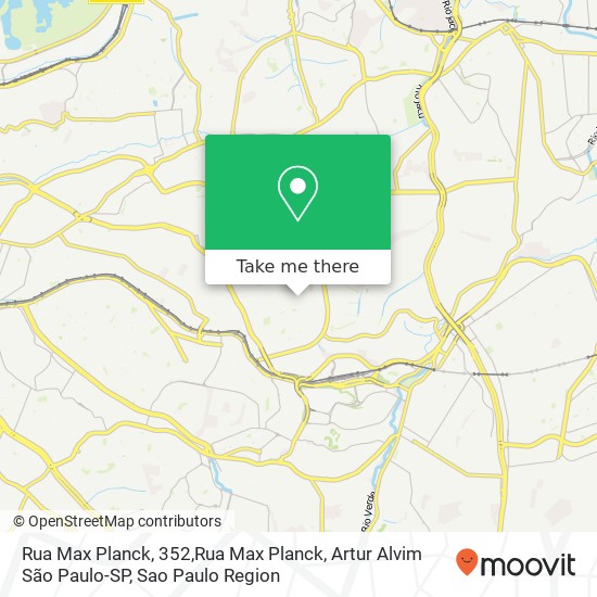 Rua Max Planck, 352,Rua Max Planck, Artur Alvim São Paulo-SP map