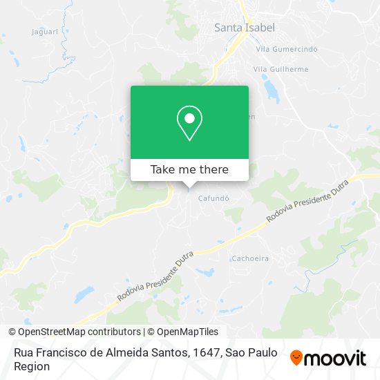 Rua Francisco de Almeida Santos, 1647 map
