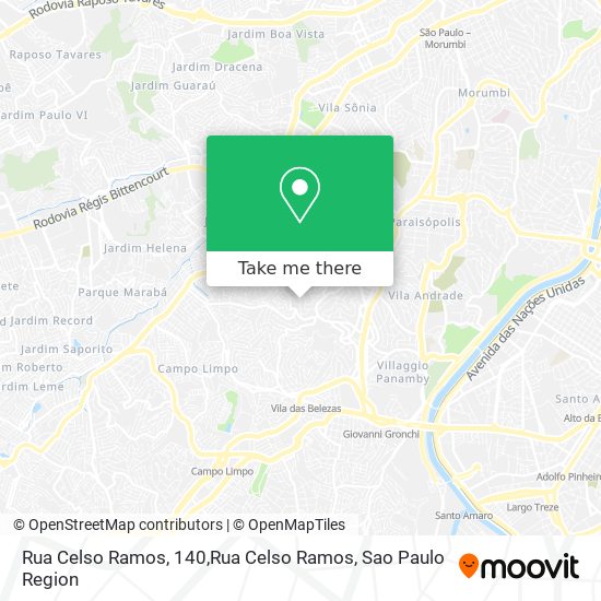 Rua Celso Ramos, 140,Rua Celso Ramos map