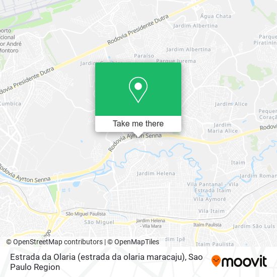 Estrada da Olaria (estrada da olaria maracaju) map