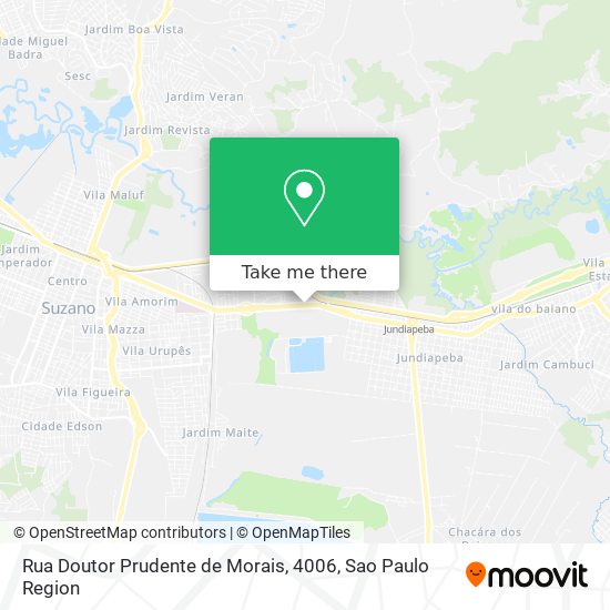 Rua Doutor Prudente de Morais, 4006 map