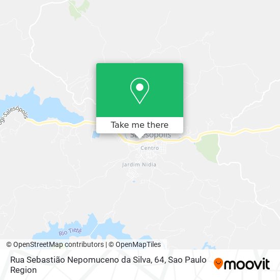 Rua Sebastião Nepomuceno da Silva, 64 map