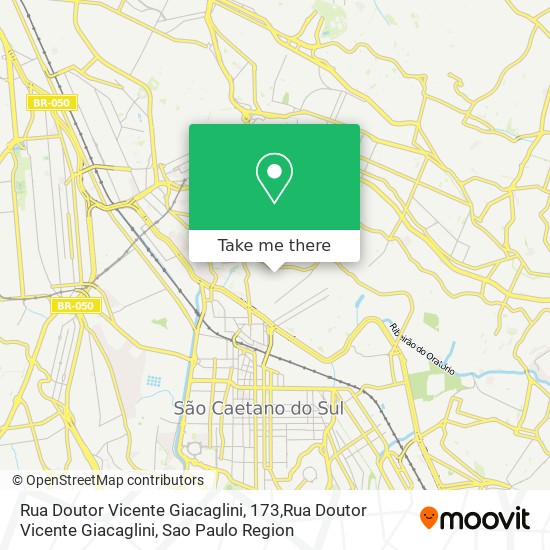 Rua Doutor Vicente Giacaglini, 173,Rua Doutor Vicente Giacaglini map