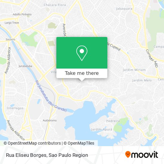 Rua Eliseu Borges map