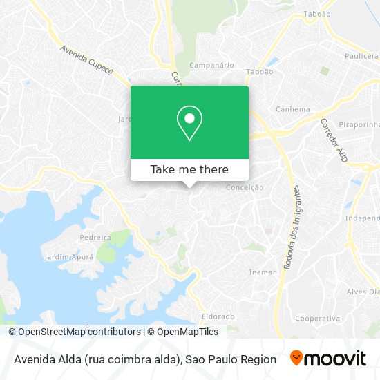 Avenida Alda (rua coimbra alda) map