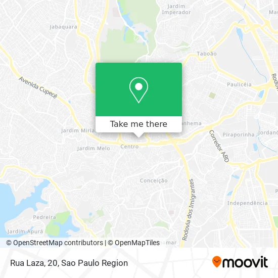 Rua Laza, 20 map