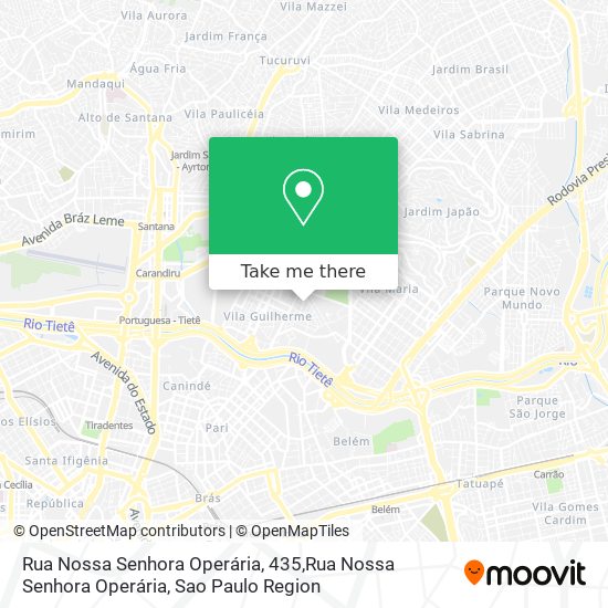 Rua Nossa Senhora Operária, 435,Rua Nossa Senhora Operária map