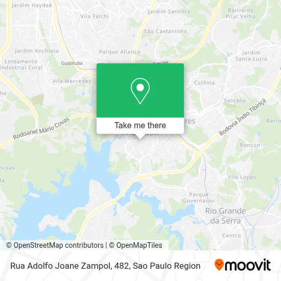 Rua Adolfo Joane Zampol, 482 map