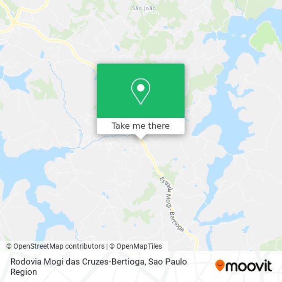 Rodovia Mogi das Cruzes-Bertioga map