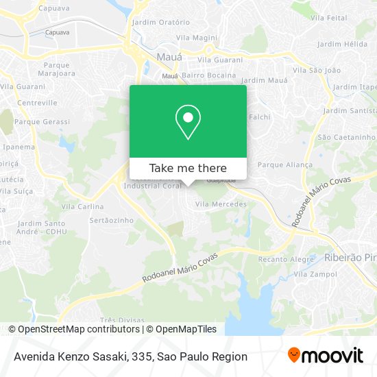 Avenida Kenzo Sasaki, 335 map
