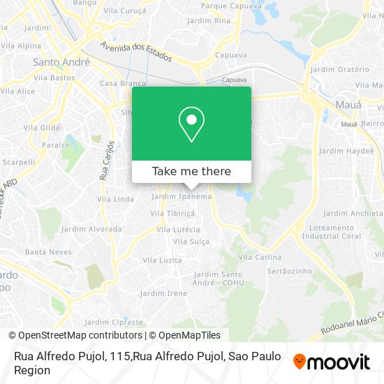 Rua Alfredo Pujol, 115,Rua Alfredo Pujol map
