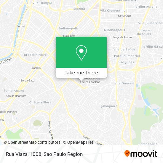 Mapa Rua Viaza, 1008