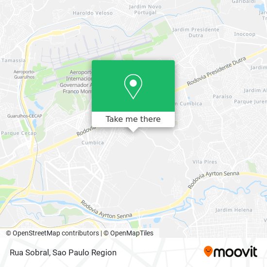 Mapa Rua Sobral