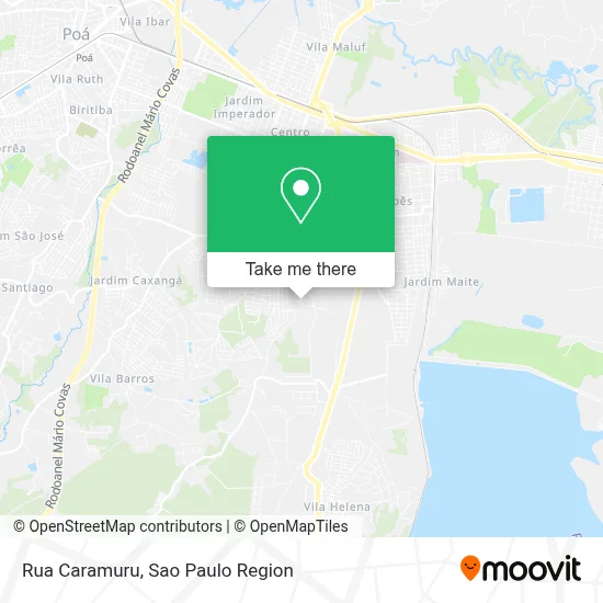 Rua Caramuru map