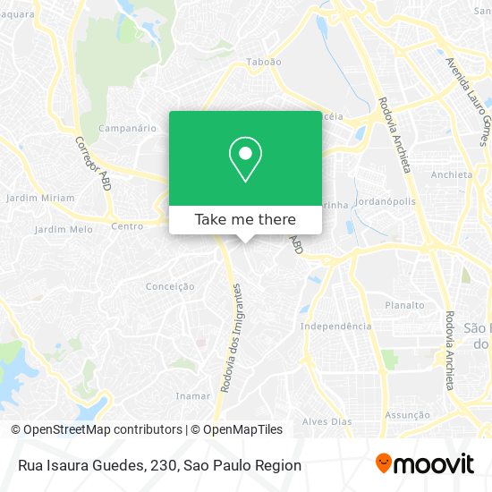 Rua Isaura Guedes, 230 map