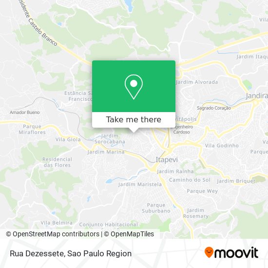 Rua Dezessete map