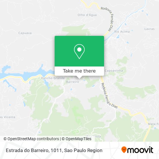 Estrada do Barreiro, 1011 map