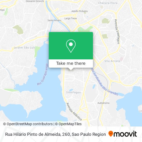 Rua Hilário Pinto de Almeida, 260 map