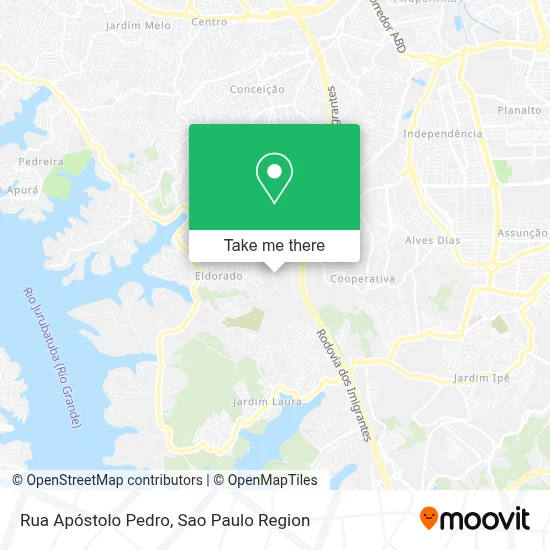 Rua Apóstolo Pedro map