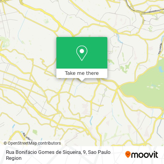 Mapa Rua Bonifácio Gomes de Siqueira, 9