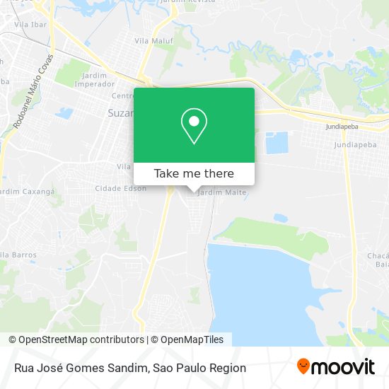 Rua José Gomes Sandim map