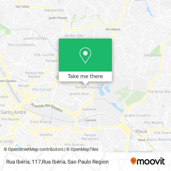 Rua Ibéria, 117,Rua Ibéria map