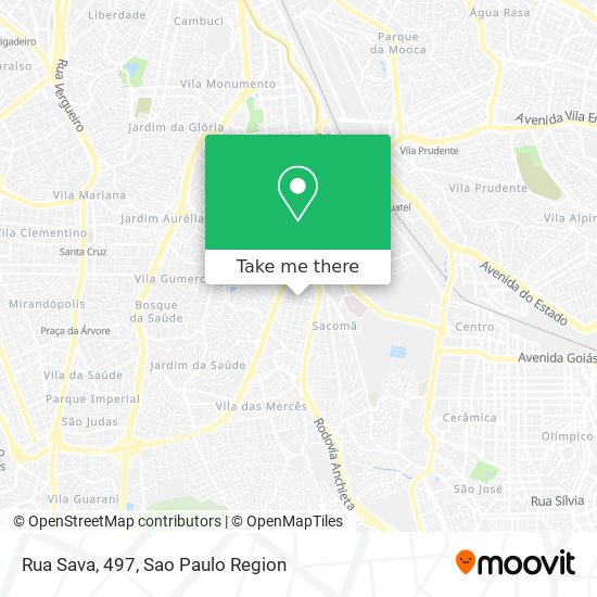 Rua Sava, 497 map