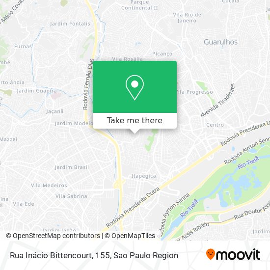 Rua Inácio Bittencourt, 155 map