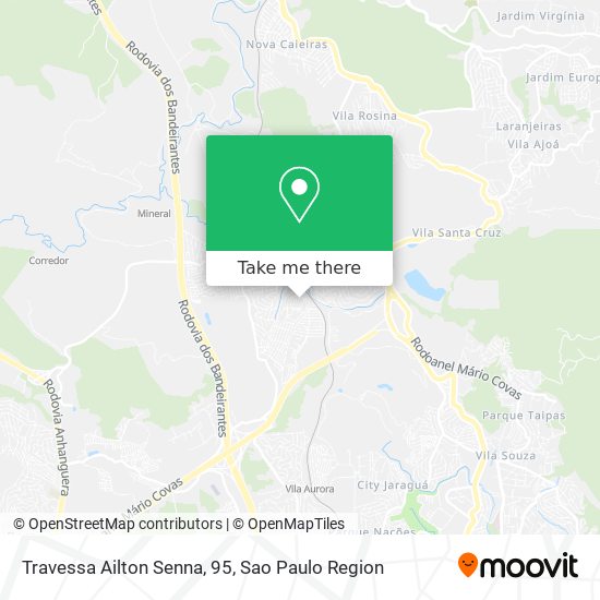 Travessa Ailton Senna, 95 map