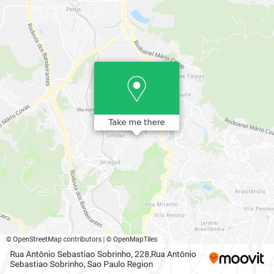Rua Antônio Sebastiao Sobrinho, 228,Rua Antônio Sebastiao Sobrinho map