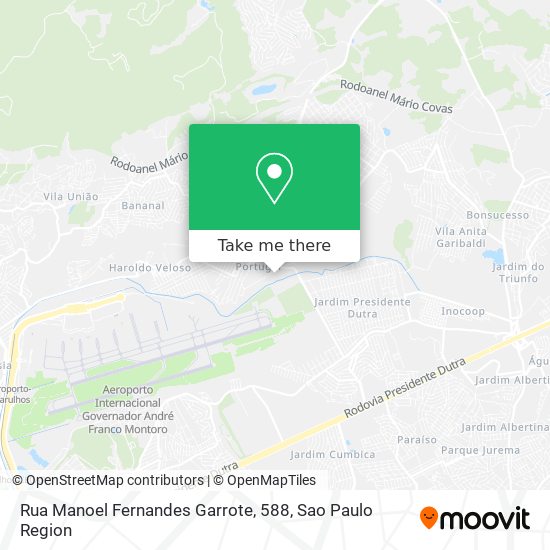 Rua Manoel Fernandes Garrote, 588 map