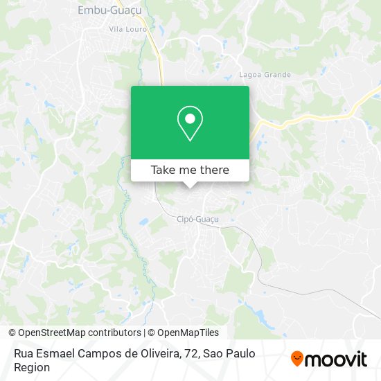 Mapa Rua Esmael Campos de Oliveira, 72