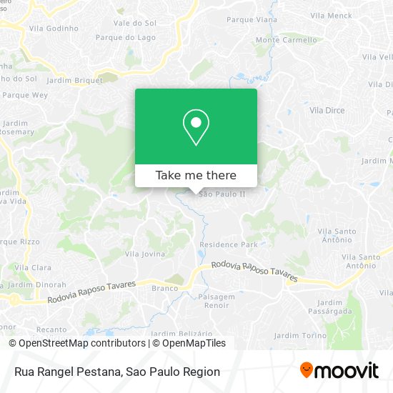 Rua Rangel Pestana map