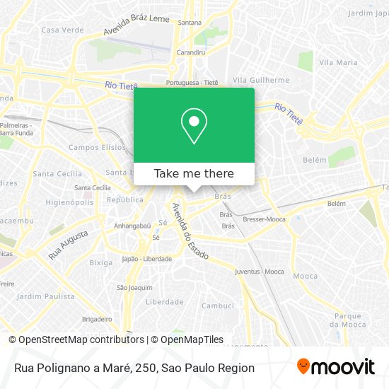 Rua Polignano a Maré, 250 map