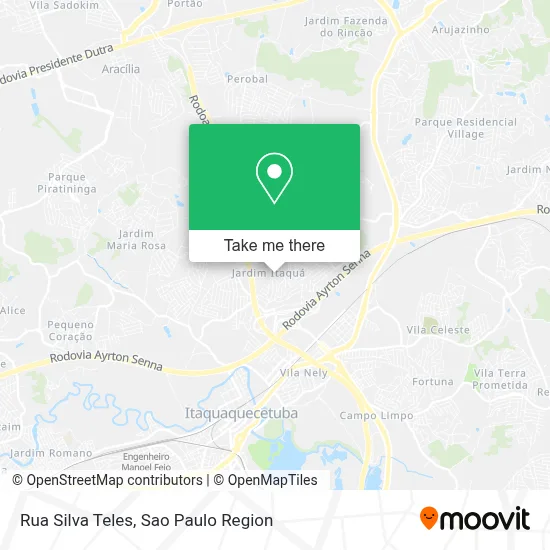 Rua Silva Teles map
