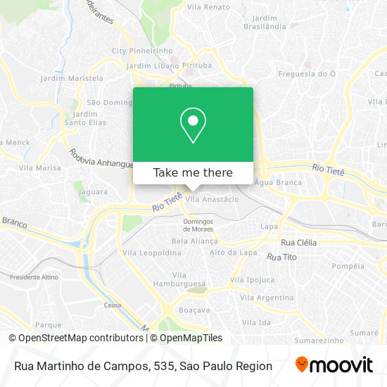 Rua Martinho de Campos, 535 map