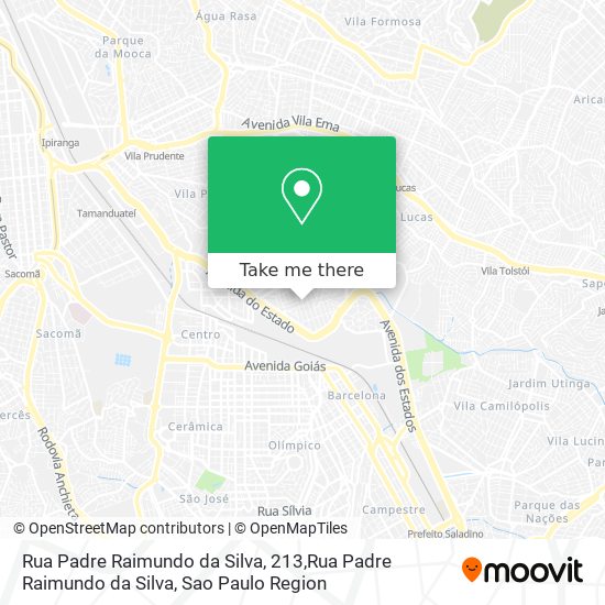 Mapa Rua Padre Raimundo da Silva, 213,Rua Padre Raimundo da Silva